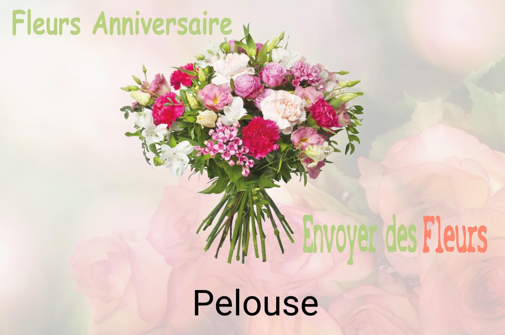 Bouquet de fleurs d’anniversaire livré à Pelouse