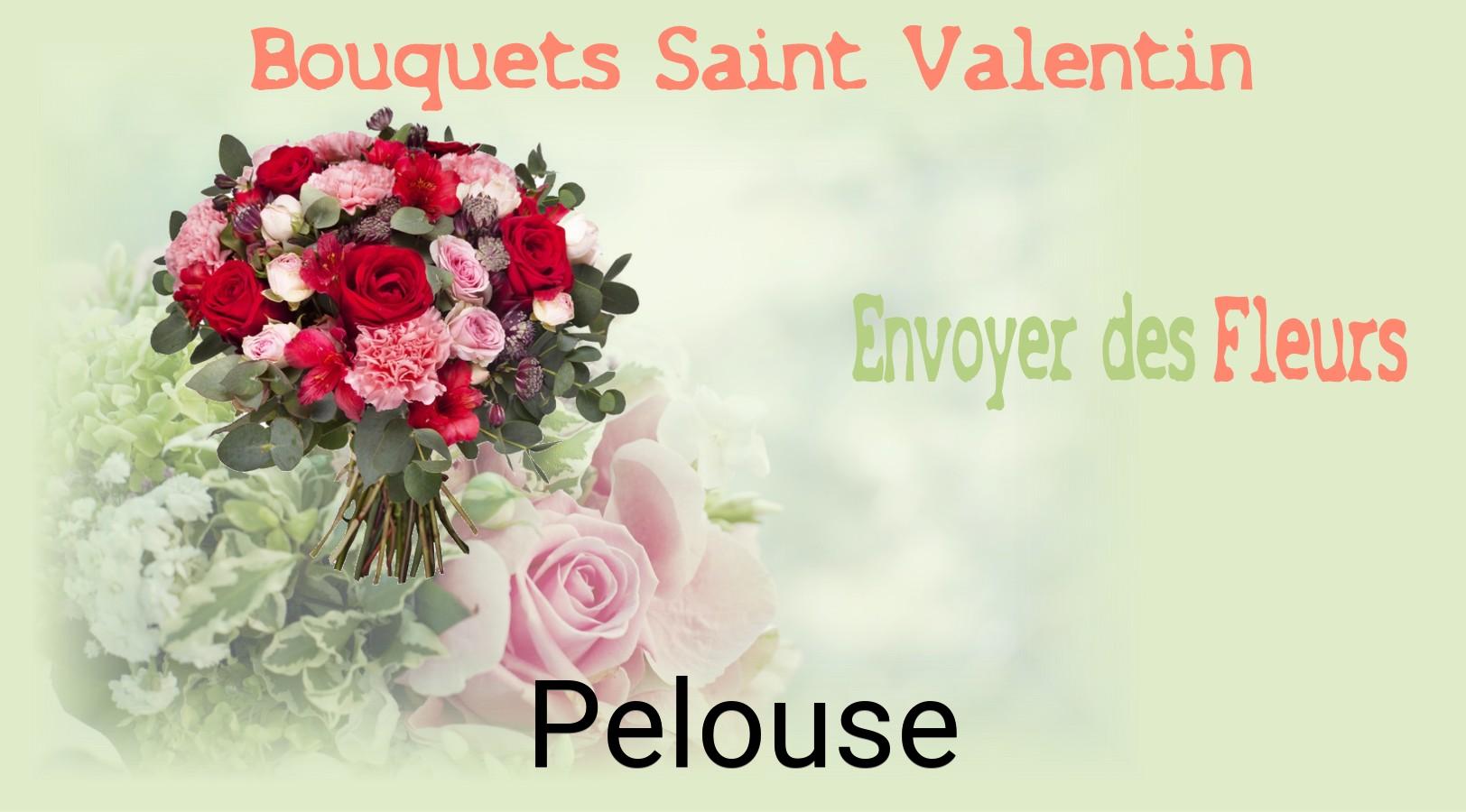 Roses de Saint-Valentin livrées à Pelouse